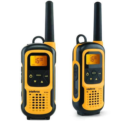 Rádio Comunicador Intelbras RC 4102 - Amarelo.