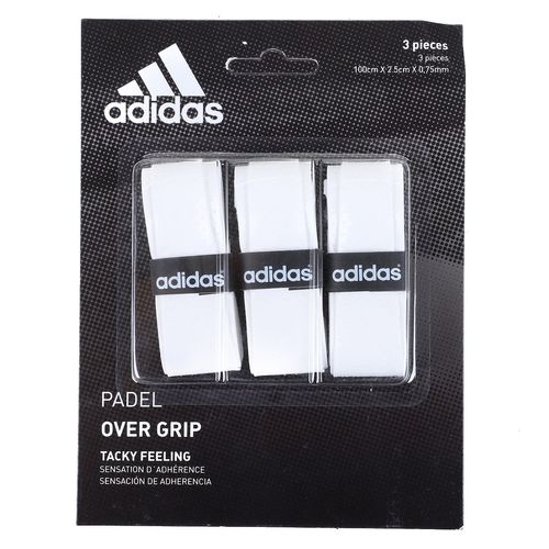 Overgrip Adidas c/ 3 Unidades Branco Único