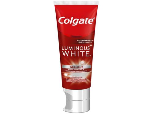 Creme Dental Clareador Colgate - Luminous White Brilliant Mint 140g