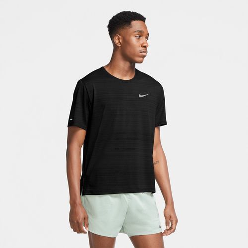 Camiseta Nike Dri-Fit Miller Rule Masculina Preto+Prata G