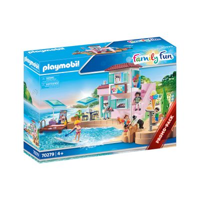 Playmobil - Sorveteria a Beira Mar - 108 Pecas SUNNY
