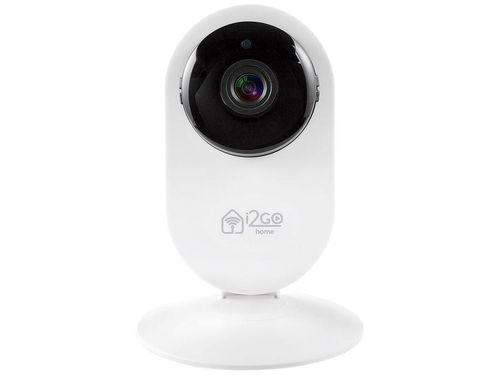 Câmera de Segurança Inteligente Wi-Fi I2GO - HD Visão Noturna I2GOTH738