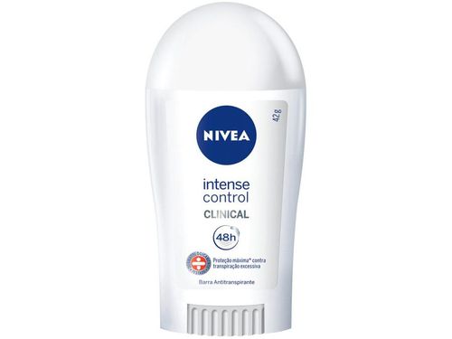 Desodorante Nivea Clinical Intense Control Barra - Antitranspirante Feminino 42g