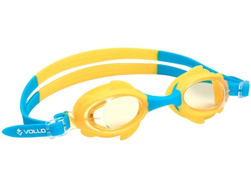 Óculos de Natação Infantil Vollo Sports - Shark Fin Azul