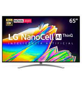 Smart TV 8K LG LED 65 com IPS NanoCell, Dolby Atmos e Wi-Fi - 65NANO96SNA BIVOLT