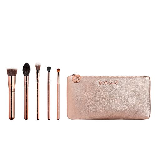 Sigma Beauty Iconic Brush Set Kit - 5 Pincéis + Necessáire Kit