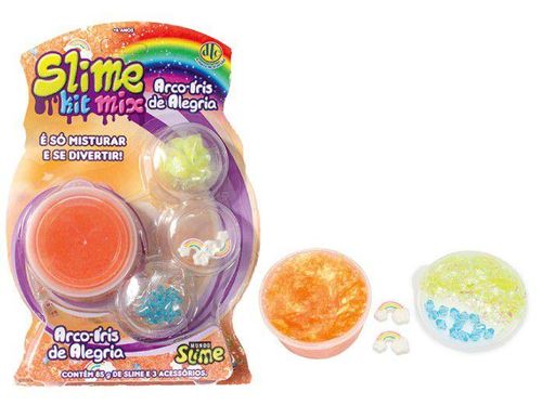 Slime Kit Mix Colorido DTC -