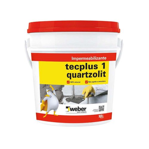Impermeabilizante Tecplus 18 litros Quartzolit