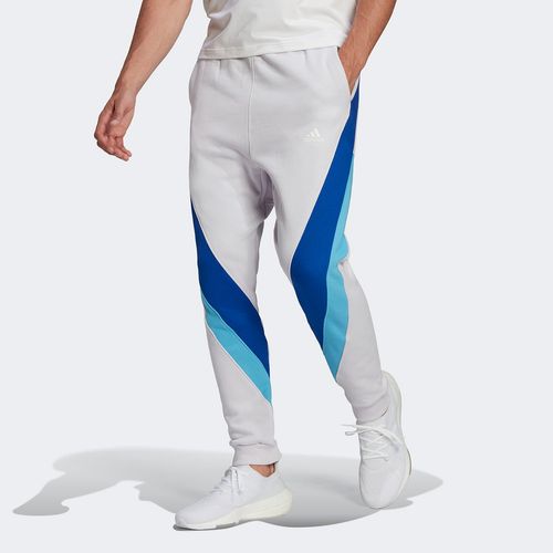 Calça Adidas External Masculina Branco+Azul G