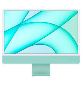iMac 24, Tela Retina 4.5K Apple, Processador M1, (8GB RAM, 256GB SSD) - Verde VERDE, BIVOLT