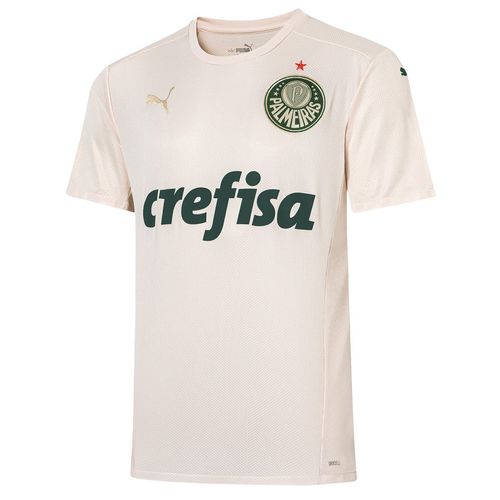 Camisa Palmeiras III 21/22 s/n° Torcedor Puma Masculina Off White P