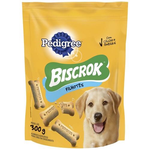 Biscoito para Cães Filhotes Pedigree Biscrok 300g