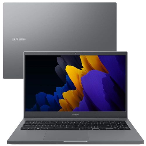 Notebook Samsung Core i5-1135G7 8GB 256GB SSD Tela Full HD 15.6” Windows 11 Book NP550XDA-KH2BR