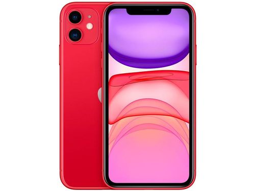 iPhone 11 Apple 128GB (PRODUCT)RED 6,1&quot; 12MP iOS - MHDK3BR/A
