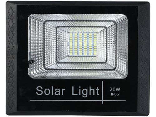 Refletor LED Solar 20W 6500K Branca - com Controle Remoto Gaya 9668 Bivolt