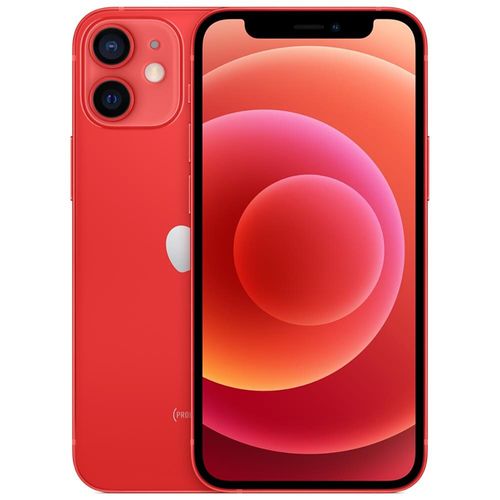 iPhone 12 mini Apple 128GB PRODUCT(RED) Tela de 5,4”, Câmera Dupla de 12MP, iOS.