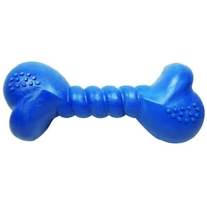 Osso Maxbone de Borracha Furacão Pet N3 G - Azul