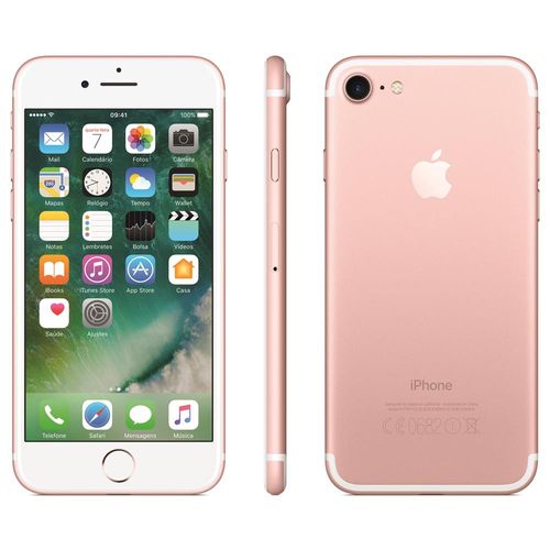 Smartphone Apple iPhone 7 Ouro Rosa 256 GB