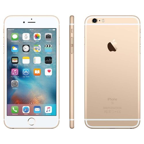 Smartphone Apple iPhone 6S Plus Dourado 64 GB Smartphone Apple iPhone 6S Plus Dourado 32 GB