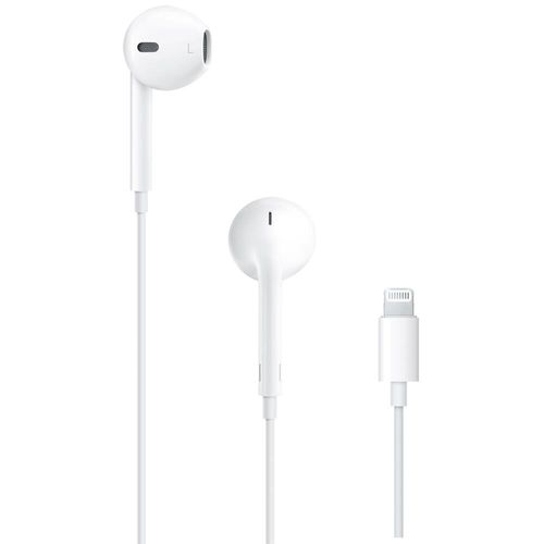 Fone de Ouvido Intra-auricular Apple EarPods Branco Com Conector Lightning
