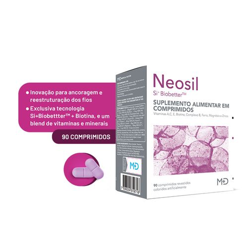 Suplemento Alimentar em Comprimidos Under Skin – Neosil 90Un