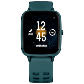 Smartwatch Mormaii Life MOLIFEAF/8V 35mm com Tela 1,3”, Touchscreen, Bluetooth, Resistência à Água - Verde
