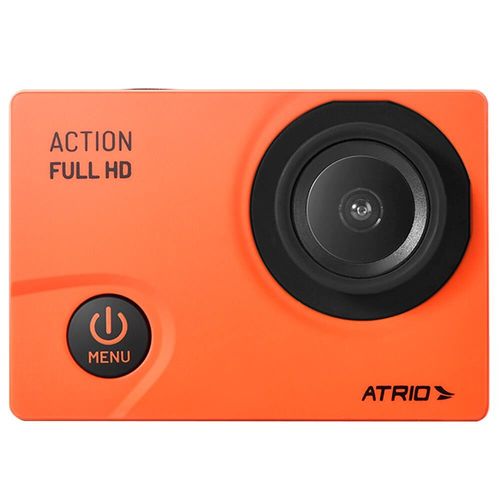 Câmera de Ação Atrio Action DC190 Laranja 12MP, Vídeo Ful HD e Display LCD 2”.
