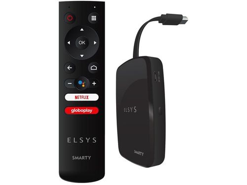 Aparelho de Streaming Elsys Smarty ETRI01 - Full HD com Controle Remoto