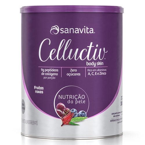 Celluctiv Body Skin Frutas Roxas 300g - Sanavita